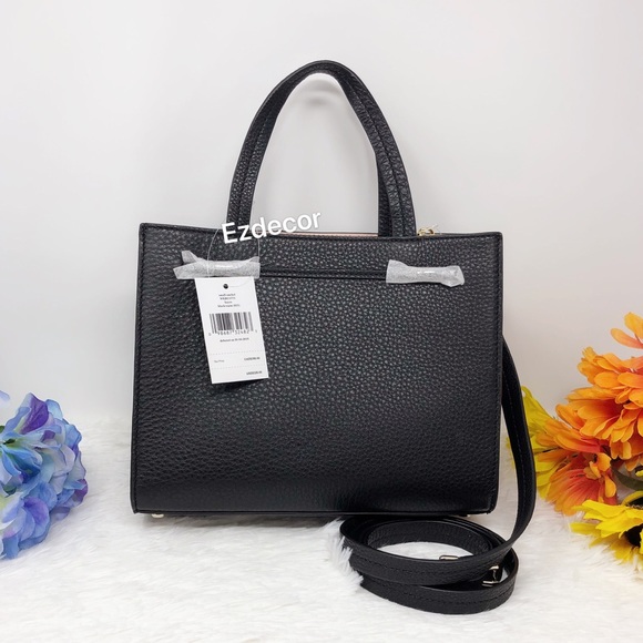 NWT Kate Spade Hayes Small Satchel Crossbody Black - Picture 3 of 8